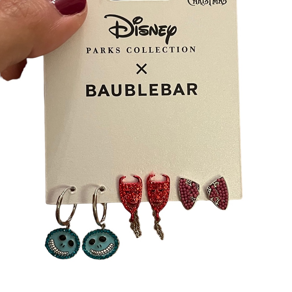 Baublebar Disney Parks Nightmare Before Christmas Earring Set